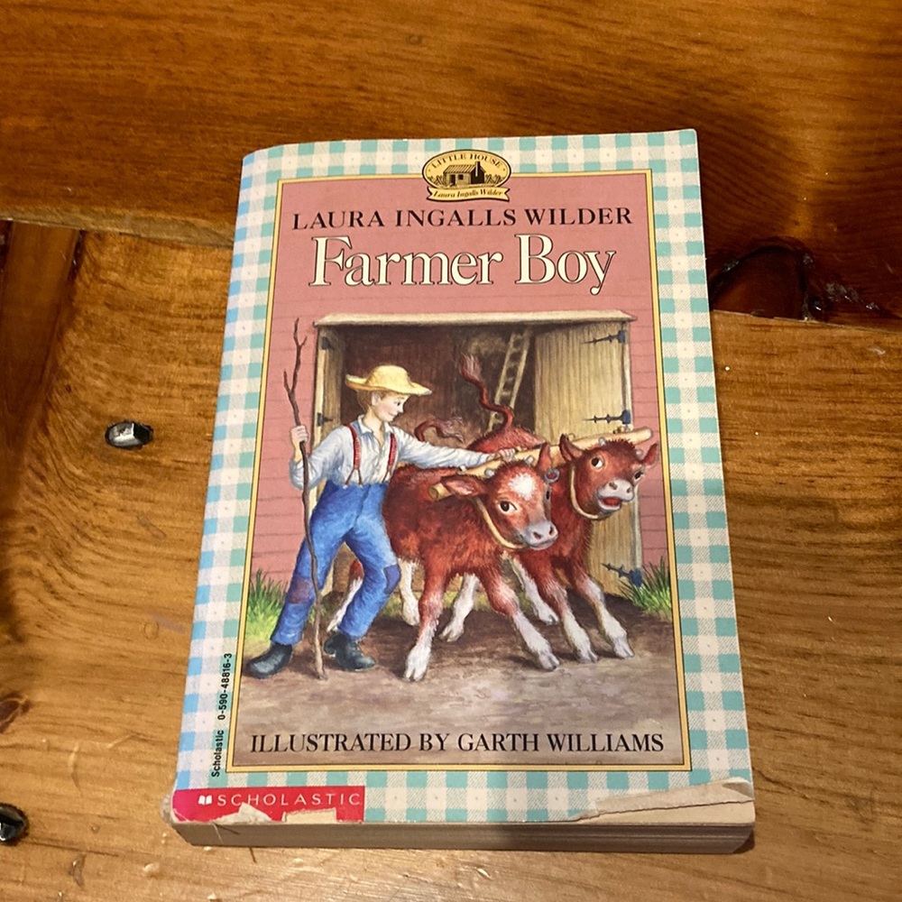 FARMER BOY By Laura Ingalls Wilder ill. Garth Williams PB Book (Out Of Print!)